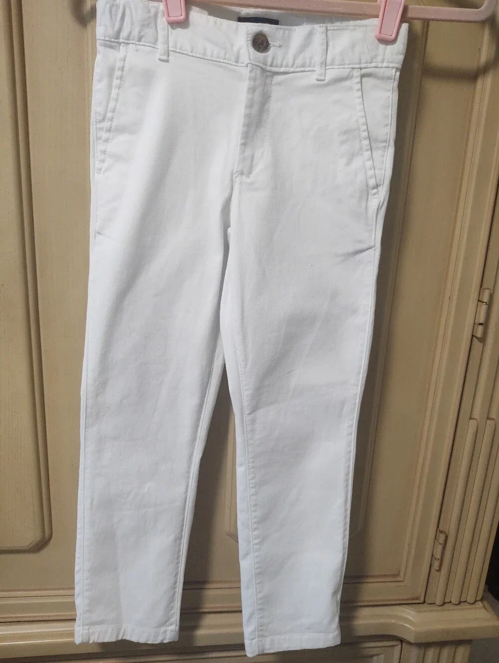 Children's Place Boy's White Dress Pant